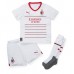 AC Milan Rafael Leao #17 Udebanetrøje Børn 2022-23 Kortærmet (+ Korte bukser)